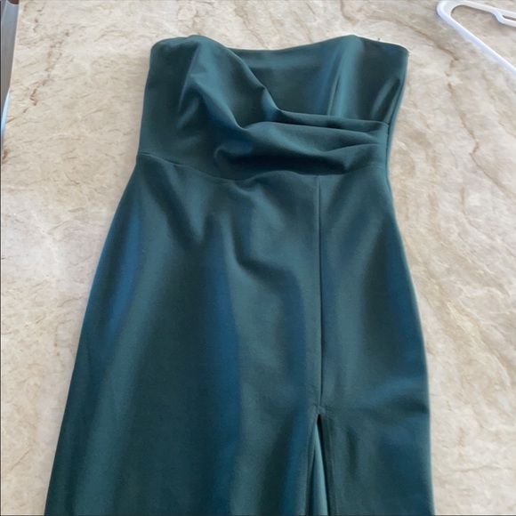 Windsor forest green formal gown - Picture 3 of 10